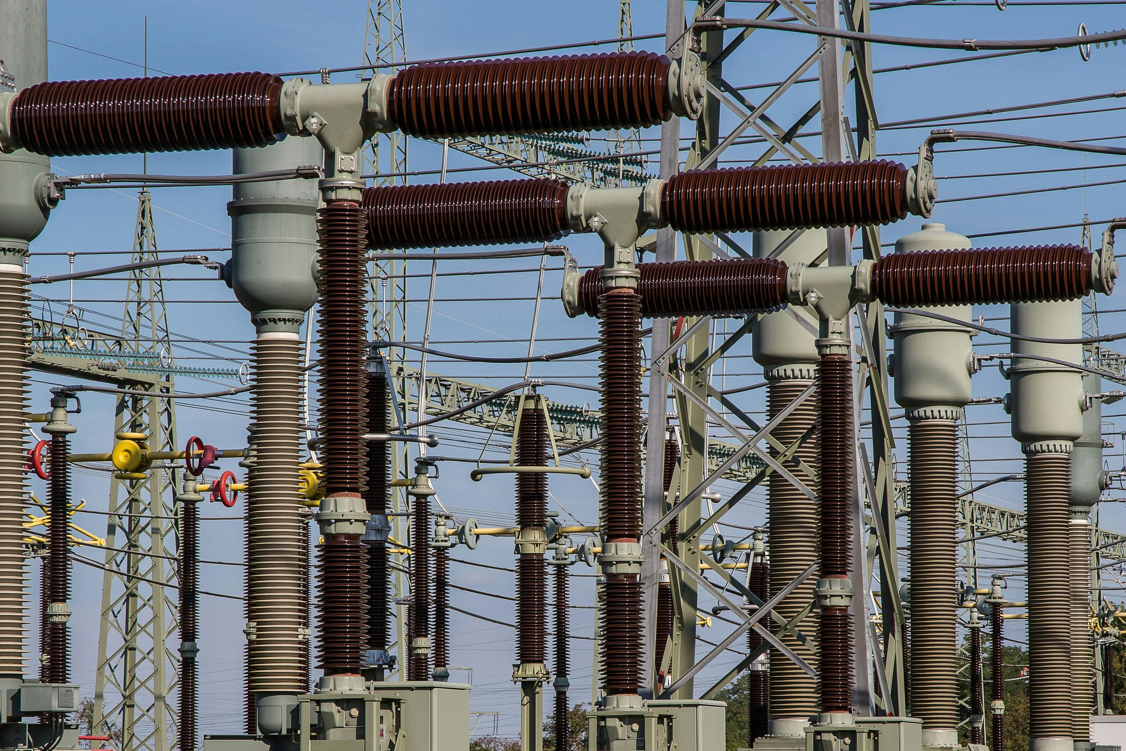 Electrical work background